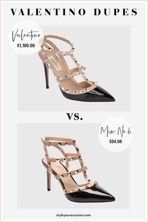 valentino shoe dupes|knock off valentino shoes.